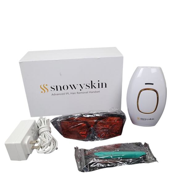 Snowyskin Advanced IPL Hair Removal Handset White Complete New Open Box - Picture 1 of 7